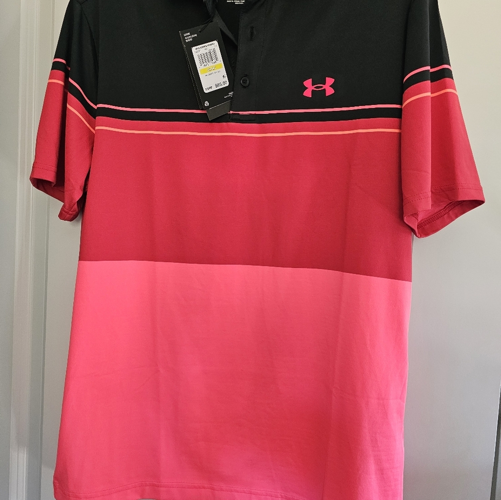 Under Armour Men's UA Playoff 2.0 Polo Golf Shirt Medium NWT